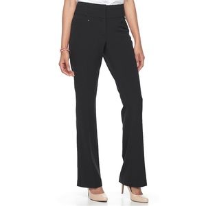 Candies Bootcut MidRise Black Dress Pants
